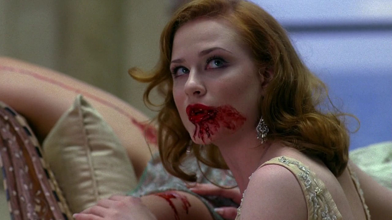 Evan Rachel Wood as the Vampire Queen of Louisiana, on HBO's True Blood